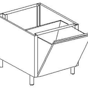 Elementi Tramogge INOX Senza Piano Superiore