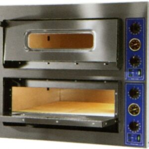 Forni Elettrici INOX per Pizza a 2 Camera di Cottura - serie TOTAL36