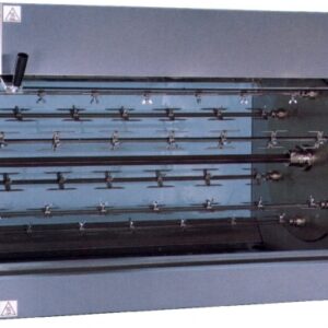 Girarrosti INOX Planetari Elettrici - 6 Spiedi - 36 Polli - Da Banco