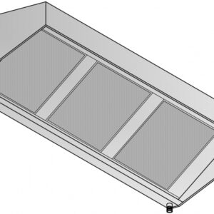 Cappe a Parete Serie SNACK senza Aspiratore - profondità  110