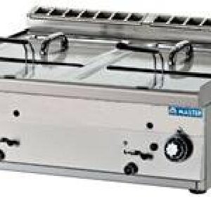 Friggitrici INOX a Gas da Banco 13+13 Litri - Serie 900