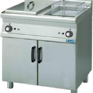 Friggitrici INOX Elettriche su Mobile 2 Vasche - Serie 900