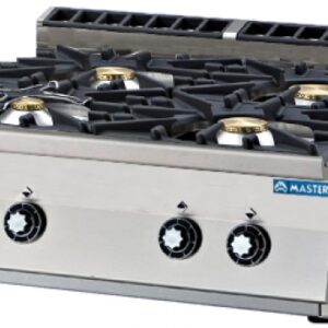 Piani di Cottura INOX a Gas 4 Fuochi - Serie 900