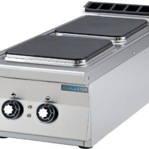 Piani di Cottura INOX Elettrici 2 Piastre - Serie 900