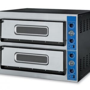 Forni Elettrici INOX per Pizza a 2 Camera di Cottura - serie MEDIUM30